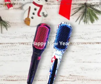 Milabrush.com(Innovative Hair Brushes) Screenshot