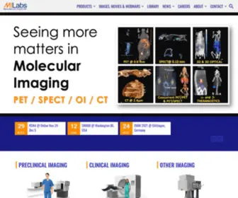 Milabs.com(SPECT, PET, CT, & Optical Imaging) Screenshot