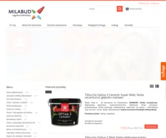 Milabud.pl(Milabud warszawa praga południe oferuje produkty) Screenshot