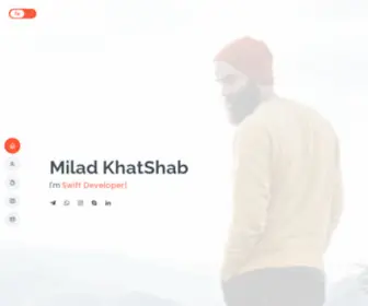 Miladkhatshab.com(Milad KhatShab) Screenshot