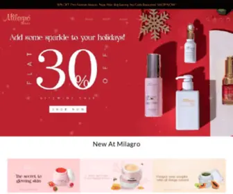 Milagrobeauty.com(Milagrobeauty) Screenshot