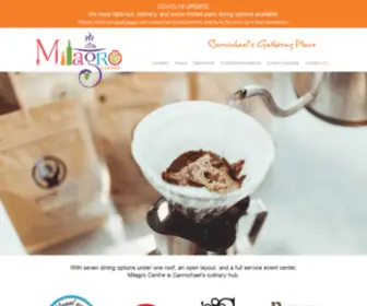 Milagrocentre.com(Milagro Centre) Screenshot