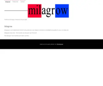 Milagrow.com(Kraamcadeau) Screenshot