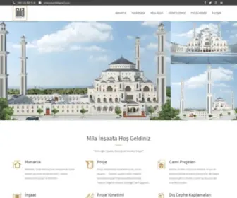 Milainsaat.com(Mila İnşaat) Screenshot