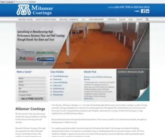 Milamar.com(CASS Polymers) Screenshot