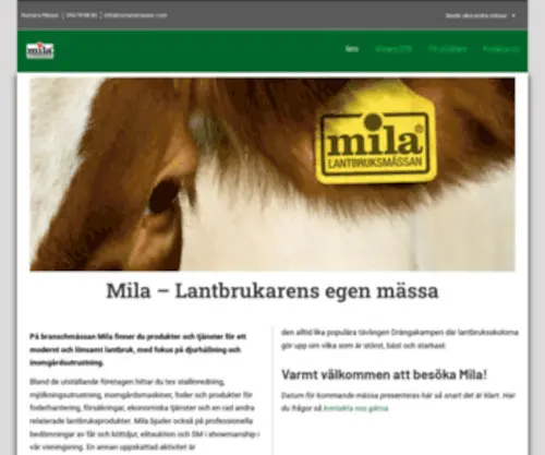 Milamassan.se(Välkomna till Milafebruari 2015) Screenshot