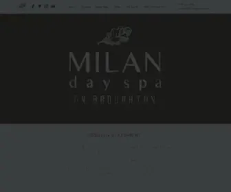 Milandayspa.com(Milan Day) Screenshot