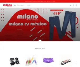 Milano.com(Tiendas Milano) Screenshot