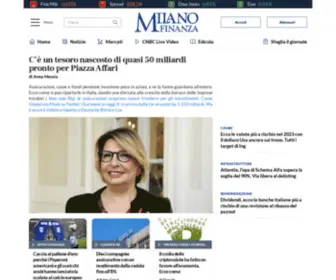 Milanofinanza.it(Milano Finanza) Screenshot