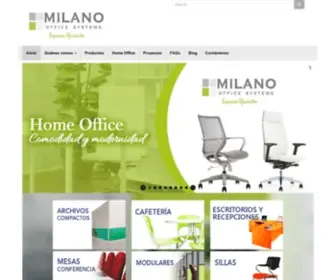 Milanohn.com(Milano Office Systems) Screenshot