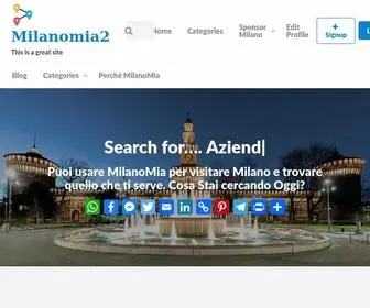 Milanomia2.com(Search for) Screenshot