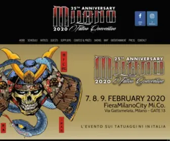 Milanotattooconvention.it(Milano Tattoo Convention) Screenshot