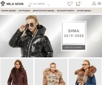 Milanova.com.ua(Женская) Screenshot