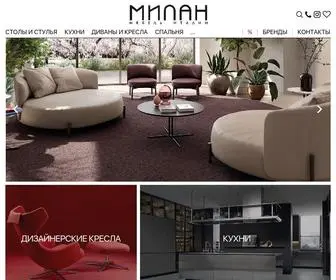 Milansofa.ru(Элитная мебель из Италии) Screenshot