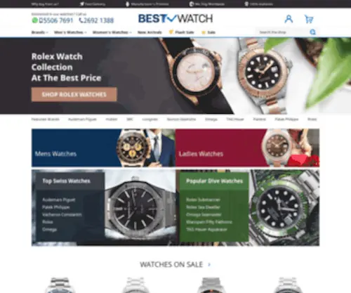Milanstation.com.hk(Buy authentic luxury watches at the best prices online. Huge selection of brands) Screenshot