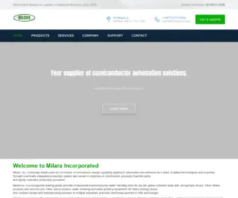 Milarasmt.com(Leading the way of innovations) Screenshot