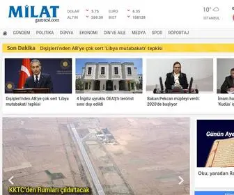 Milatgazetesi.com(Son Dakika Haberleri) Screenshot