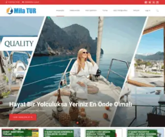 Milatur.com.tr(Turizm Acentası) Screenshot