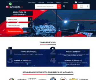 Milautoparts.es(Todos) Screenshot