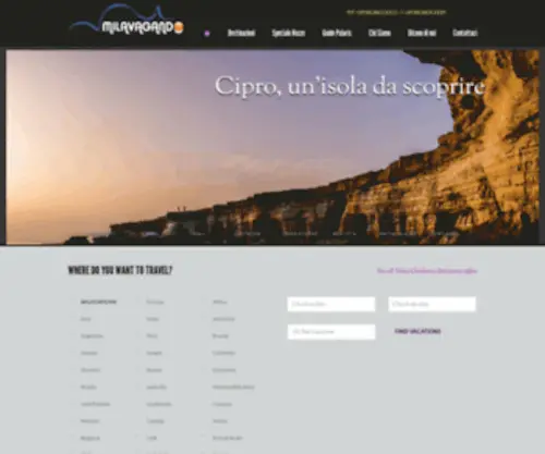Milavagando.it(Agenzia Viaggi) Screenshot