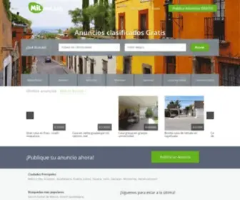 Milavisos.com.mx(Anuncios clasificados Gratis) Screenshot