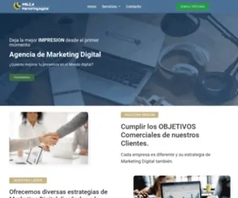 Milcamktdigital.com(Agencia de Marketing Digital Cancun) Screenshot