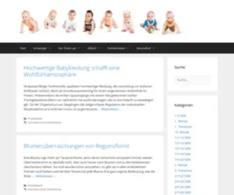 MilchZwerge.de(Milchzwerge der Baby und Kinderblog) Screenshot