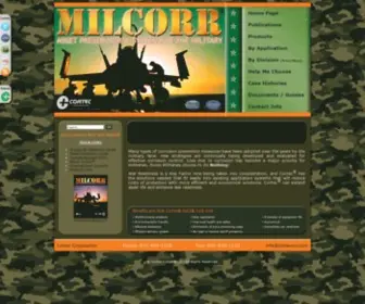 Milcorr.com(Asset Preservation System For The Military) Screenshot