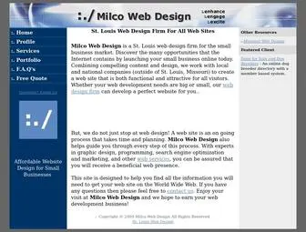 Milcoweb.com(Milco Web Design) Screenshot