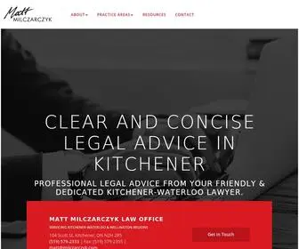 Milczarczyk.com(Matt Milczarczyk) Screenshot