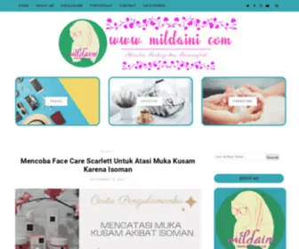 Mildaini.com(Milda Ini) Screenshot