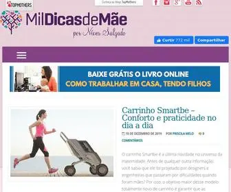 Mildicasdemae.com.br(Mil dicas de mãe) Screenshot