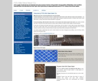 Mildsteelmesh.com(Welded Steel Mesh) Screenshot