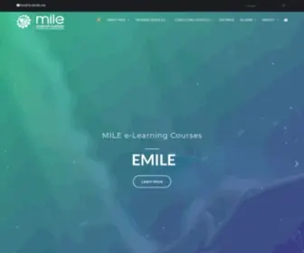 Mile.org(The Madinah Institute for Leadership and Entrepreneurship (MILE)) Screenshot