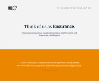 Mile7.com(Mile7) Screenshot