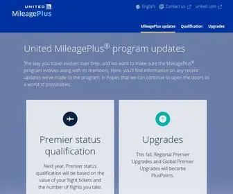 Mileageplusupdates.com(MileagePlus Updates) Screenshot