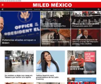 Miled.com(MILED MÉXICO) Screenshot