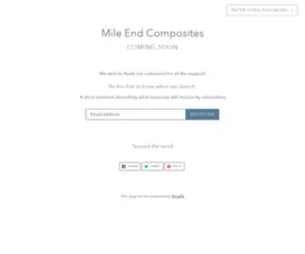 Mileendcomposites.com(Mile End Composites) Screenshot