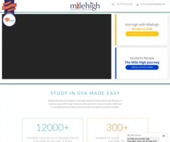 Milehighedu.com(Study Abroad) Screenshot