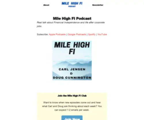 Milehighfi.com(Milehighfi) Screenshot