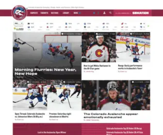 Milehighhockey.com(Colorado Avalanche Schedule) Screenshot