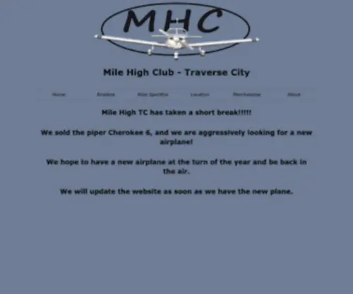 Milehightc.com(Mile High Club) Screenshot