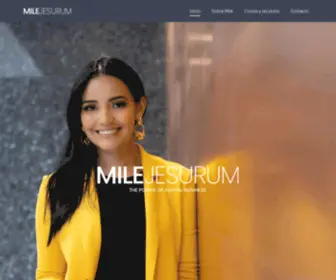 Milejesurum.co(The Power of Digital Business) Screenshot