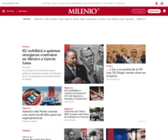 Milenio.com(Grupo Milenio) Screenshot
