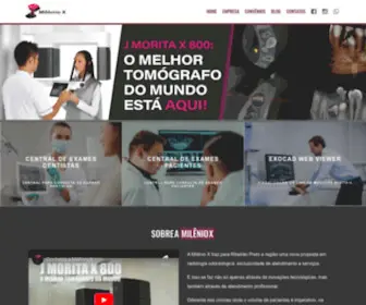 Mileniox.com.br(Milênio X) Screenshot
