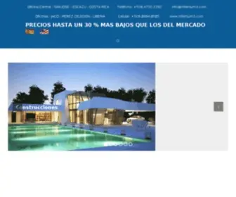 Milenium3.com(Quienes somos Milenium 3 Remodelaciones construcciones edificaciones) Screenshot