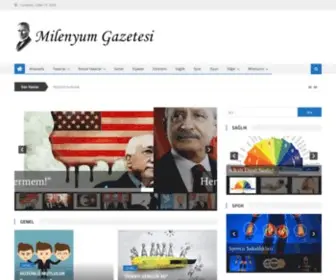 MilenyumGazetesi.com(Milenyum Gazetesi) Screenshot