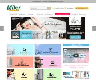 Miler.fr(Groupe MILER) Screenshot