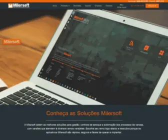 Milersoft.com.br(Milersoft) Screenshot