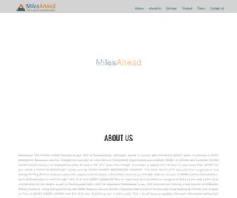 Milesaheadtech.com(MilesAhead Tech Private Limited) Screenshot